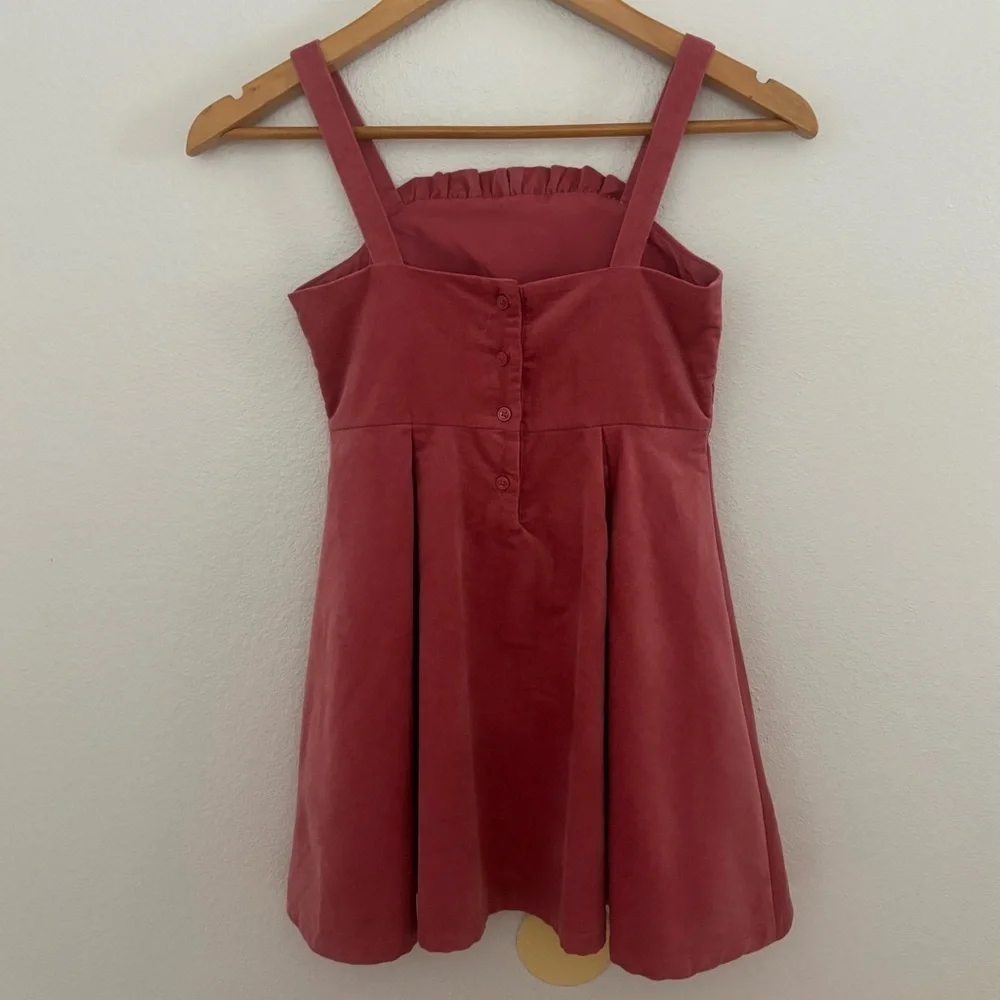 NWT Janie and Jack Mauvewood Corduroy Jumper Dress Girls Size 7 100% Cotton